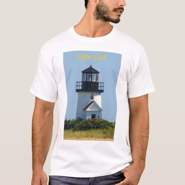 Fyr för uddtorskHyannis hamn T-shirt (Framsida)