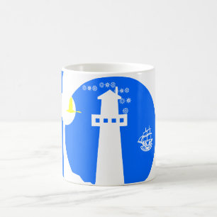 Fyr frakt kaffemugg