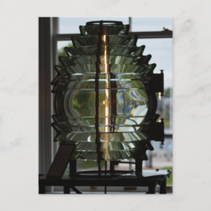 Fyr Fresnel-lins Vykort