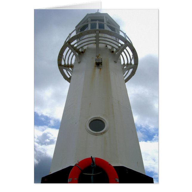 fyr hälsningskort (Framsidan)