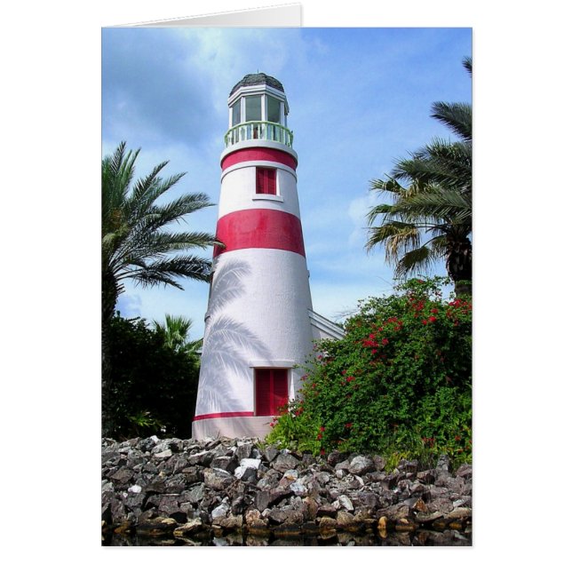 fyr hälsningskort (Framsidan)