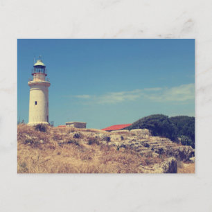 fyr i Paphos Vykort