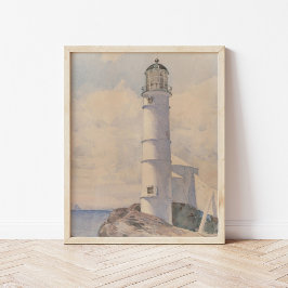 fyr, Isle of Shoals | Childe Hassam Poster