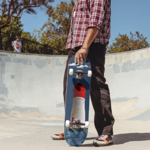 Fyr Mini Skateboard Bräda 18,5 Cm