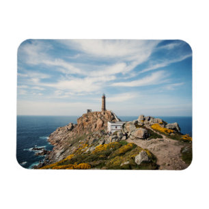 Fyr & museum Cabo Vilan Galicia Spanien Magnet