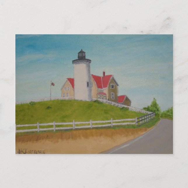 fyr - Nobska Point I Vykort (Framsida)