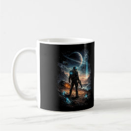 Fyr på den avlägsna världen kaffemugg
