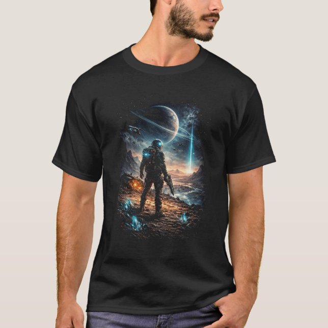 Fyr på den avlägsna världen t shirt (Framsida)