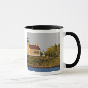 Fyr på Lake Superior nära Copper Harbor Mugg
