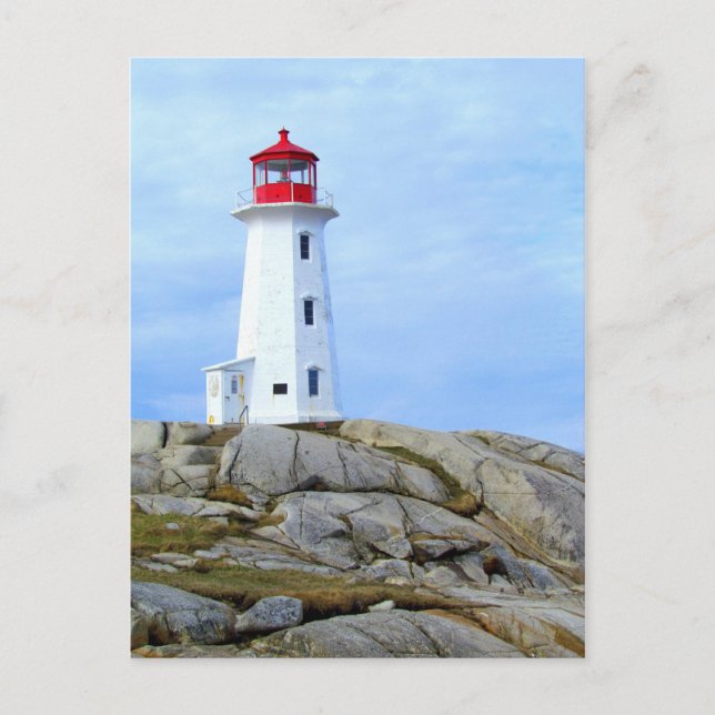 fyr,Peggy's Cove,NS Vykort (Framsida)