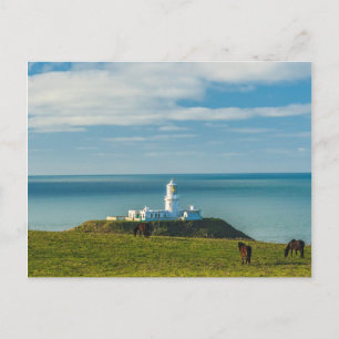 fyr Pembrokeshire Strumble Head Wales Vykort