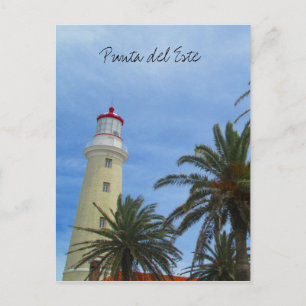 fyr punta del este vykort