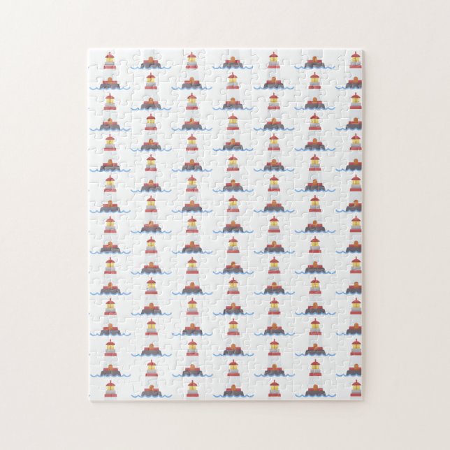 fyr pussel (Vertikal)