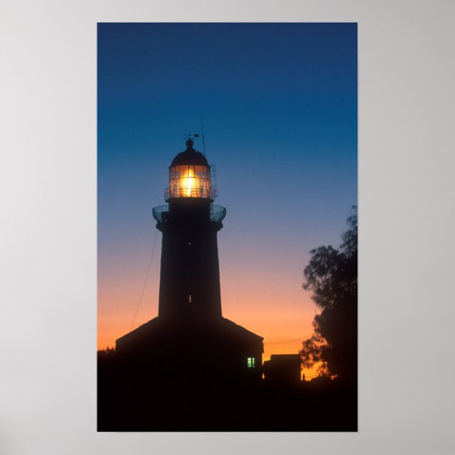 Fyr, Robben Island, Kapstaden 2 Poster (Framsidan)