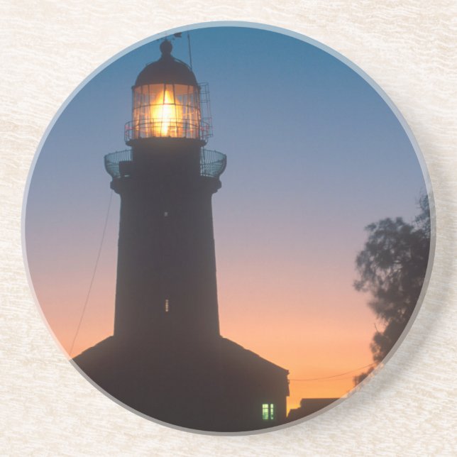 fyr, Robben Island, Kapstaden 2 Underlägg (Framsidan)