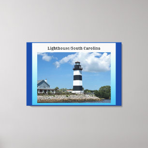 fyr/South Carolina Canvastryck