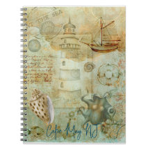 fyr Spiral Journal/gäst Bok