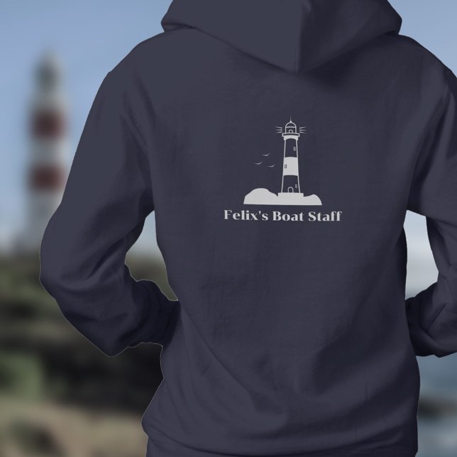 fyr t shirt (Lighthouse Hoodie - Back)