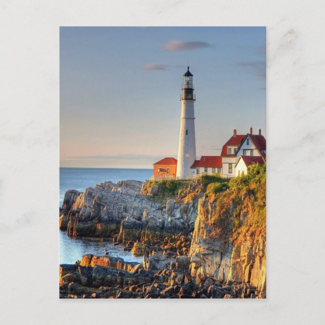 fyr vykort (Framsida)