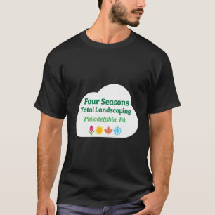 Fyra 4 säsonger totalt landskap t shirt