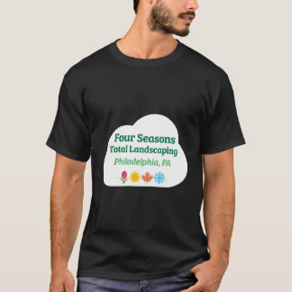 Fyra 4 säsonger totalt landskap t shirt