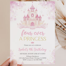 Fyra år som prinsessa 4-års födelsedag