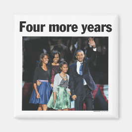 Fyra år till Obama Magnet