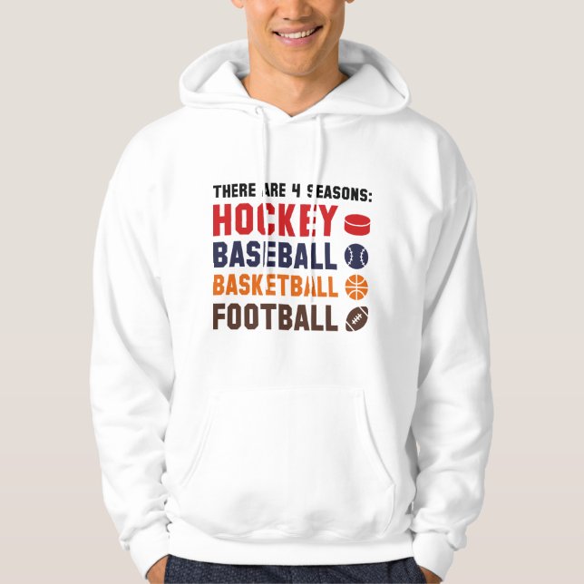 Fyra Årstider Sport Hoodie (Framsida)