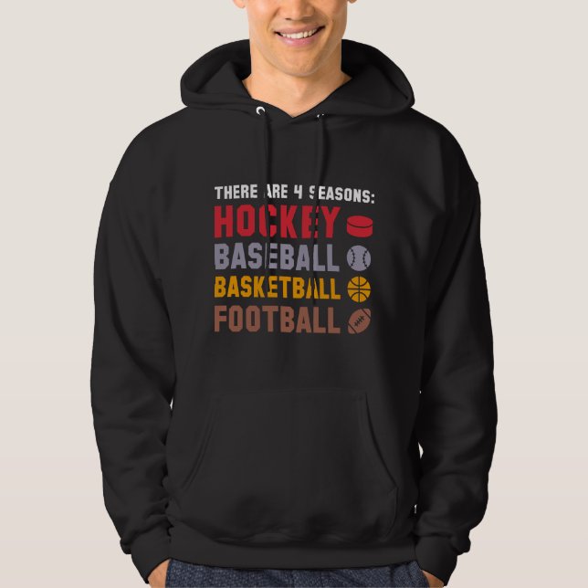 Fyra Årstider Sport Hoodie (Framsida)