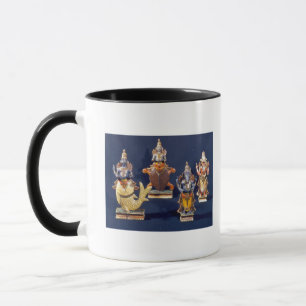 Fyra av incarnationsna av Vishnu Mugg