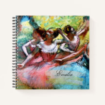Fyra ballerinas per Degas Sketchbook