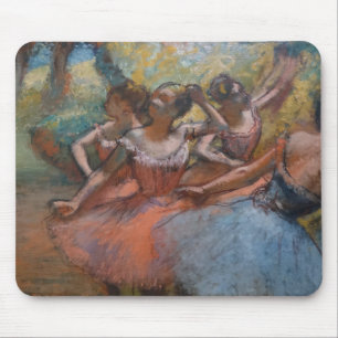 Fyra ballerinor på scenen (av Edgar Degas) Musmatta