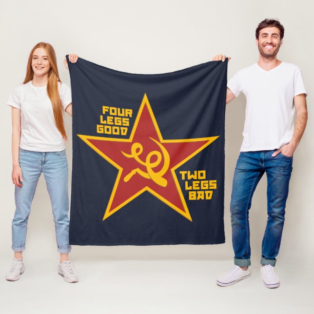 Fyra ben bra fleecefilt (På plats)