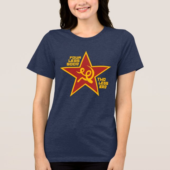 Fyra ben bra t shirt (Framsida)