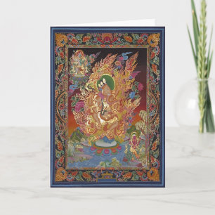 Fyra-Beväpnat Ganesh hälsningkort Kort