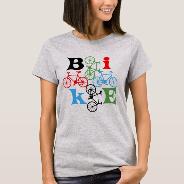 Fyra bikes t shirt (Framsida)