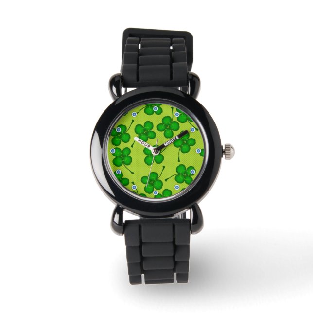 Fyra Blad Klöver Armbandsur (Framsida)