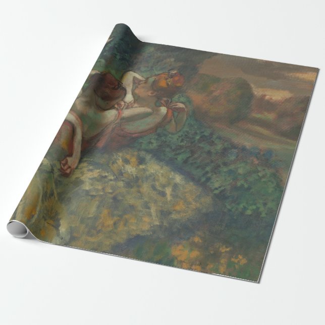 Fyra dansare av Edgar Degas, Ballet Fine Art Presentpapper (Utrullad)