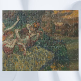 Fyra dansare av Edgar Degas, Ballet Fine Art Pussel