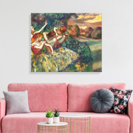 Fyra dansare | Edgar Degas | Canvastryck