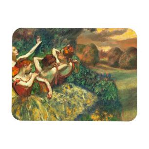 Fyra dansare Edgar Degas Magnet