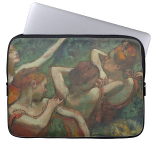Fyra dansare, tryckmålning, Edgar Degas Laptop Fodral