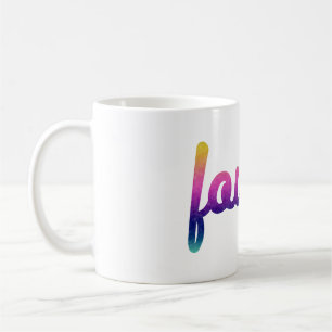 Fyra design kaffemugg