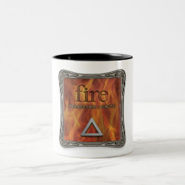 Fyra element - Eld - Kaffe kopp