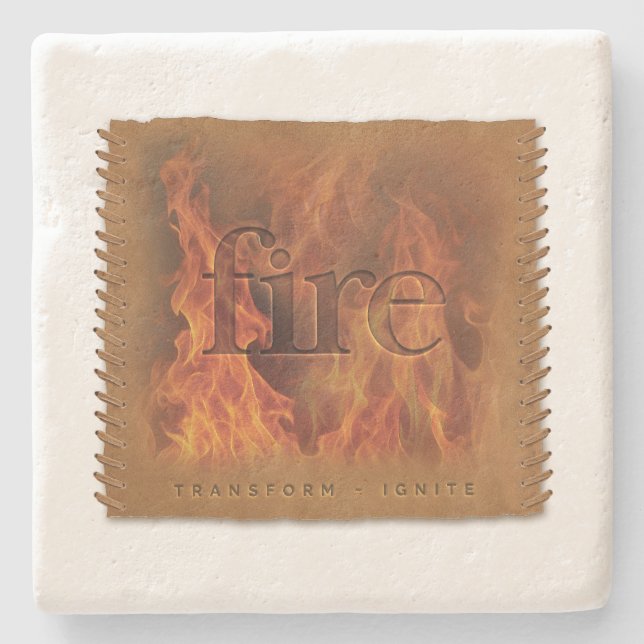 Fyra element - Eld - Underlägg (Framsidan)