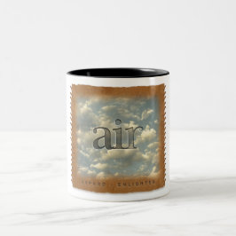 Fyra element - Luft - Kaffe kopp