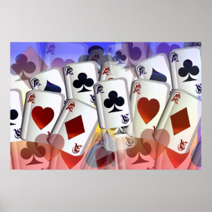 Fyra Ess (regnbåge) BG Poster