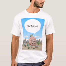 Fyra Fantasy Dinosaurs T Shirt