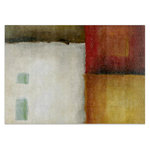 Fyra färgade rektanglar av Chariklia Zarris