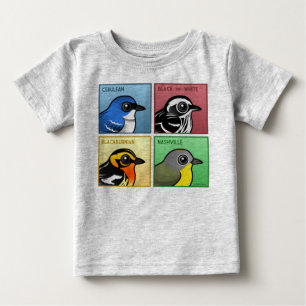 Fyra färgsångare t shirt